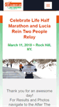 Mobile Screenshot of celebratelifehalfmarathon.com